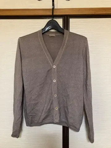 Cruciani 크루치아니 브라운 가디건 44