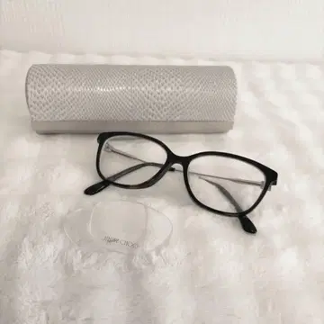 [ 새상품급 ] JIMMY CHOO 안경 블랙 프레임 케이스 포함