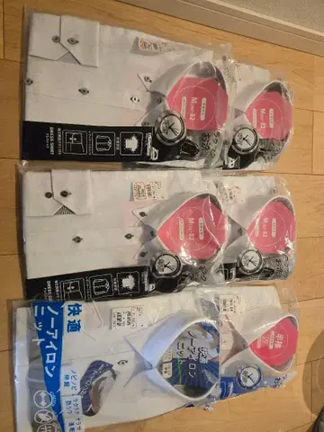 Y셔츠 긴팔 4개, 반팔 2개, 미개봉 새상품