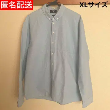 [ 익명 배송 ] REMILLA 남성용 긴팔 와이셔츠 라이트 블루