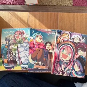 유루캠 Blu-ray 최초 한정판 전 3권