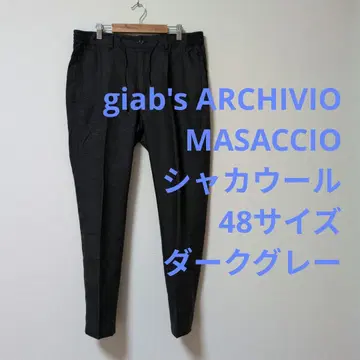 잽스 아르키비오 마사초 샤카울 48 사이즈 그레이