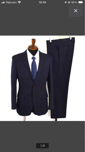 다크 네이비 수트