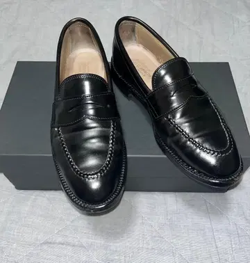 [레어 톰 라스트] Alden 알든 코도반 페니 로퍼 7.5D