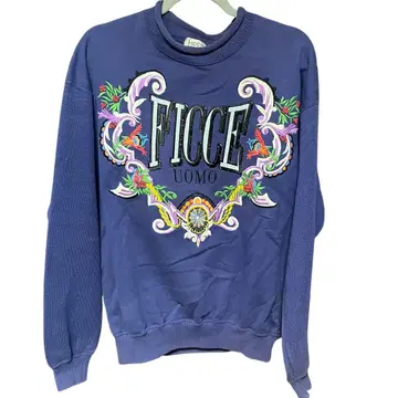 빈티지 FICCE 요시유키 코니시 니트 돈코니 자수