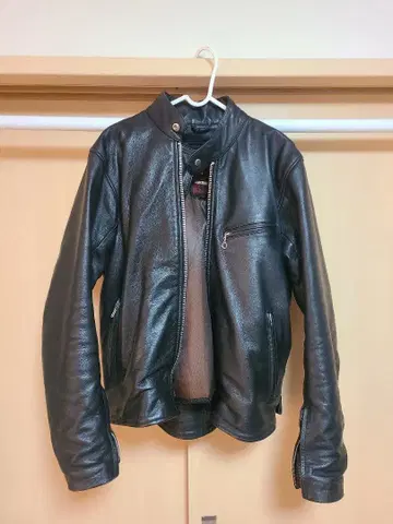 가죽 싱글 라이더 자켓 블랙