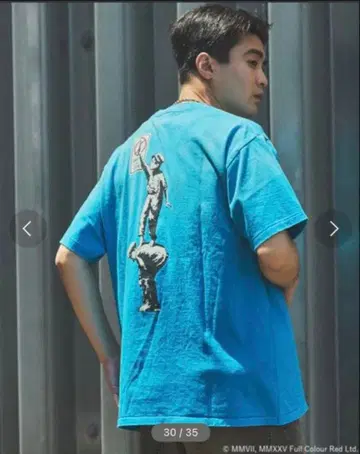 완판템 저널 스탠다드 BRANDALISED 프린트 티셔츠 반스의 작품