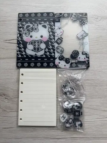 바스락 노트 키티