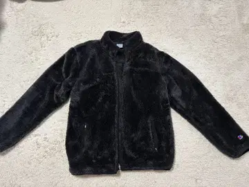 블랙 플리스 자켓 C8-N652