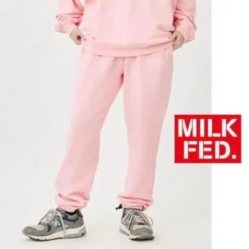 [ 새상품 ] 밀크페드 MILKFED. 스웨트 팬츠 핑크