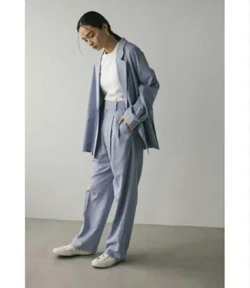 스타일 믹서기 쉘터 셋업 자켓 팬츠