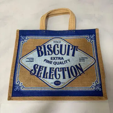 [새상품급] TESCO 주트 린넨 에코백 영국 한정판