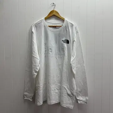 THE NORTH FACE 화이트 긴팔 셔츠