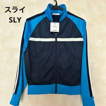 SLY 스라이 스트라이프 디자인 스포츠 자켓