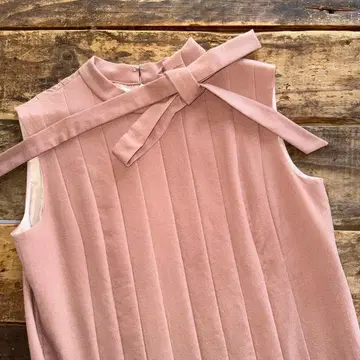 에프데 ef-de 리본 포함 원피스 플리츠