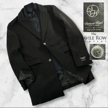 컨디션 최상 Spencer Hart Savile Row 체스터 코트 L