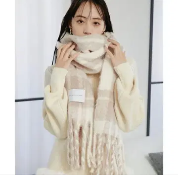 JILL by JILL STUART 체크 무늬 머플러