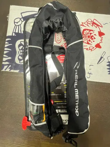 REAL METHOD 구명 조끼 블랙