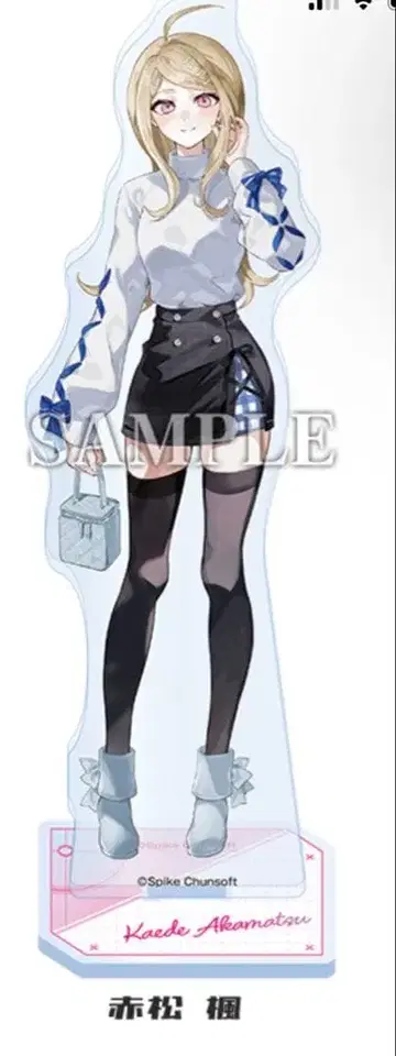 아카마츠 카에데 아크릴 스탠드 LAWSON 한정판