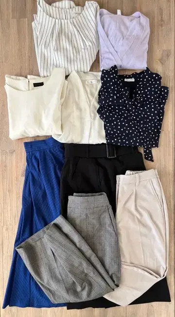 여성용 상의 하의 세트