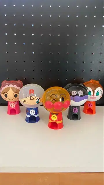 호빵맨 완구 가챠가챠 5개 세트