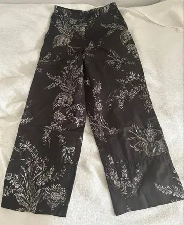 드리스 반 노튼 꽃무늬 팬츠