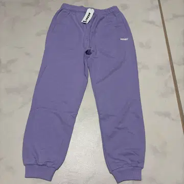 NERDY 퍼플 조거 팬츠 미사용 새상품 L 사이즈