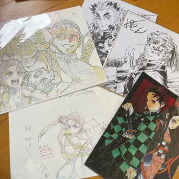 귀멸의 칼날 유곽편 혜택 애니메이션 원화 세트