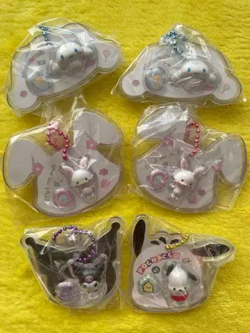 산리오 캐릭터즈 패키지 참 6개 세트