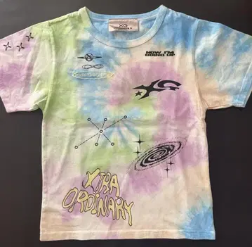 XG 타이다이 그래픽 T셔츠 XS 사이즈