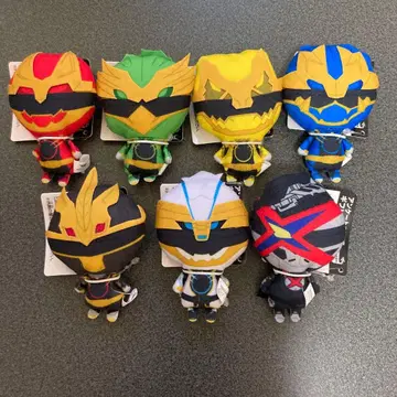 넘버원 전대 고지우자 봉제 인형 참트 전 7종 세트