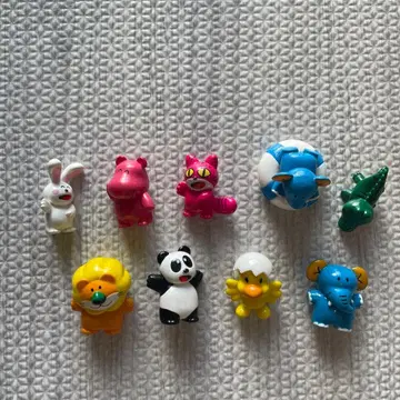 먹보 동물 목욕 공 묶음