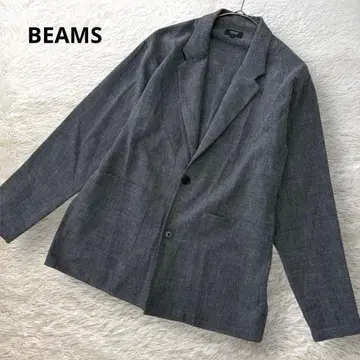 빔즈 테일러드 자켓 스트레치 다크 그레이 M 얇은 소재 워셔블