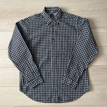 GAP 체크 무늬 긴팔 셔츠