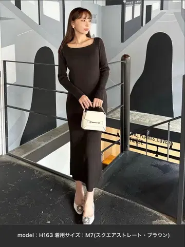 [ 거의 미사용 ] 코베레타스 원피스 스트레이트 오카베 아유미 씨 콜라보