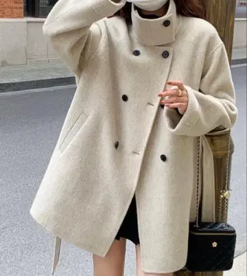 미들 기장 코트