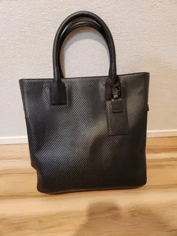 Dunhill 레어! 새상품 토트백 소가죽 [블랙]