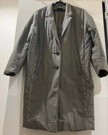 카키 패딩 자켓 체스터