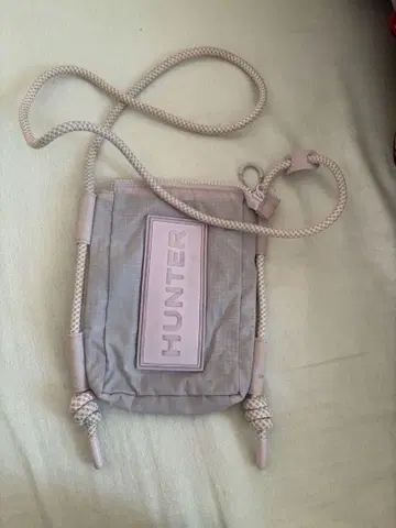 HUNTER 숄더백 라이트 그레이