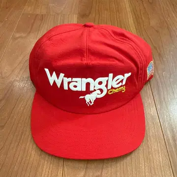 Wrangler Cherry 캡 레드