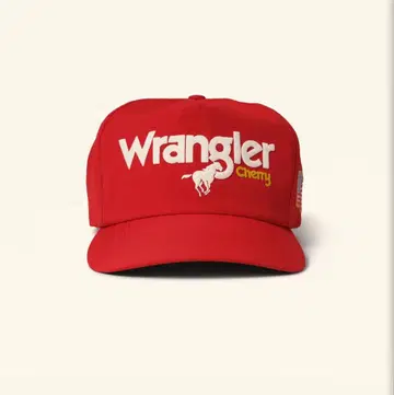 Wrangler Cherry 캡 레드