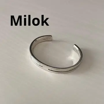 Milok 실버 뱅글