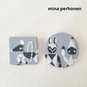 미나 페르호넨 mina perhonen 생큐 베리 배지 fun