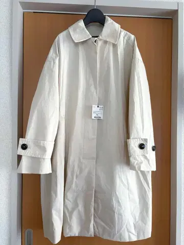 ZARA 안감 부착 아이보리 스프링 코트 XS~S 넉넉한 새상품