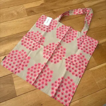 미사용 택 포함 이세탄 한정 마리메꼬 토트백 푸케티