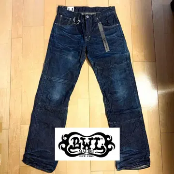 빌 월 레더/윌리엄 월 데미지 가공 데님