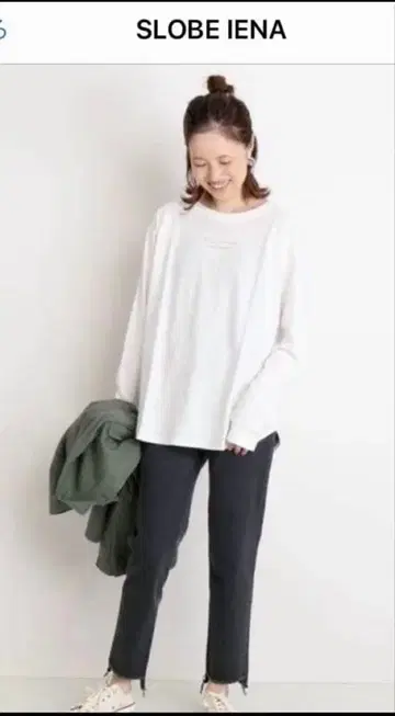 [ 미사용 새상품 ] SLOBE IENA 롱 T셔츠