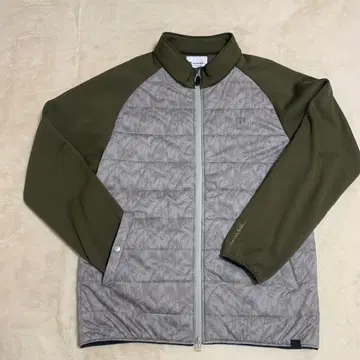 트래비스 매튜, 충전솜 퀼팅 자켓, 올리브 / 그레이, 2XL