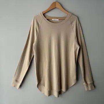 Plage premium 플라이스 long T셔츠 베이지