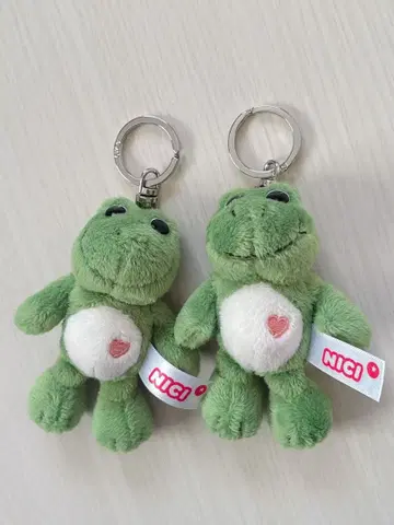 NICI 개구리 봉제 인형 키링